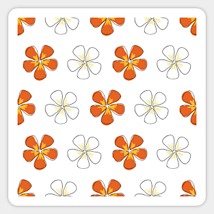 Simple Floral Sticker